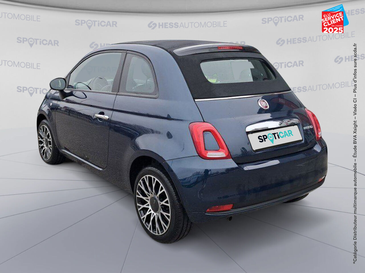 Véhicule d'occasion FIAT 500C 1.0 70CH BSG SS chez Hyundai Epernay