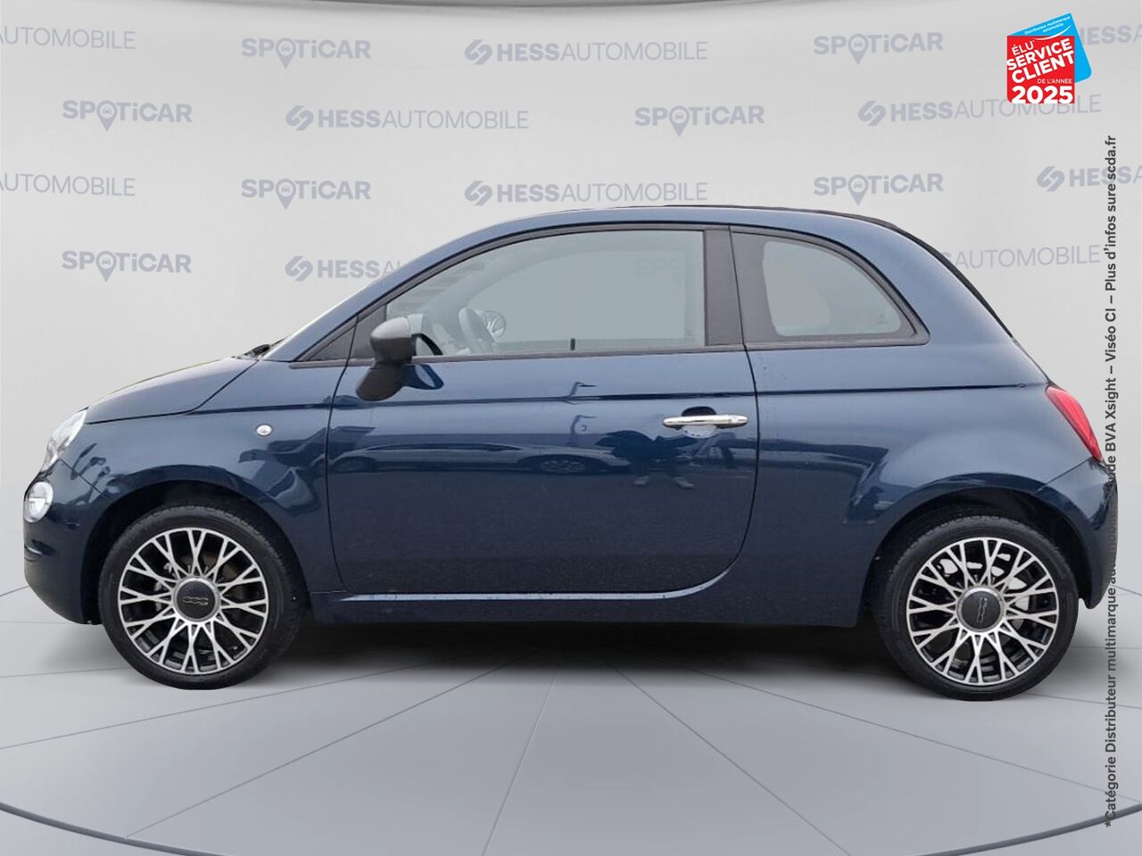 Véhicule d'occasion FIAT 500C 1.0 70CH BSG SS chez Hyundai Epernay