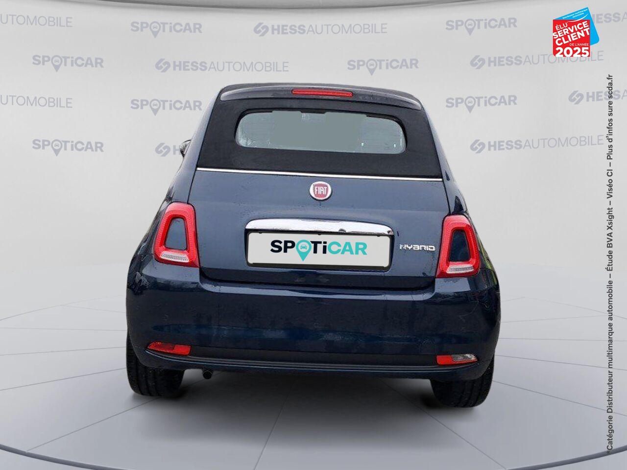 Véhicule d'occasion FIAT 500C 1.0 70CH BSG SS chez Hyundai Epernay