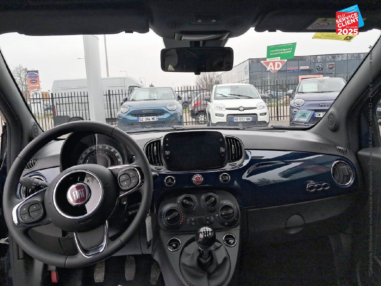 Véhicule d'occasion FIAT 500C 1.0 70CH BSG SS chez Hyundai Epernay