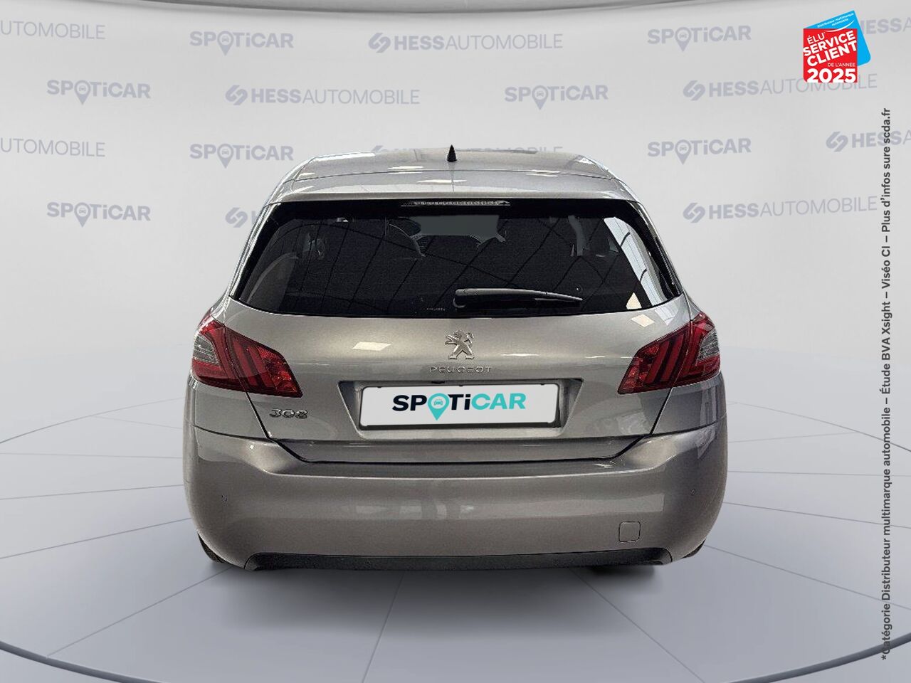 Véhicule d'occasion PEUGEOT 308 1.2 PURETECH 130CH E6.3 S/S ALLURE BUSINESS GPS chez Nissan Haguenau