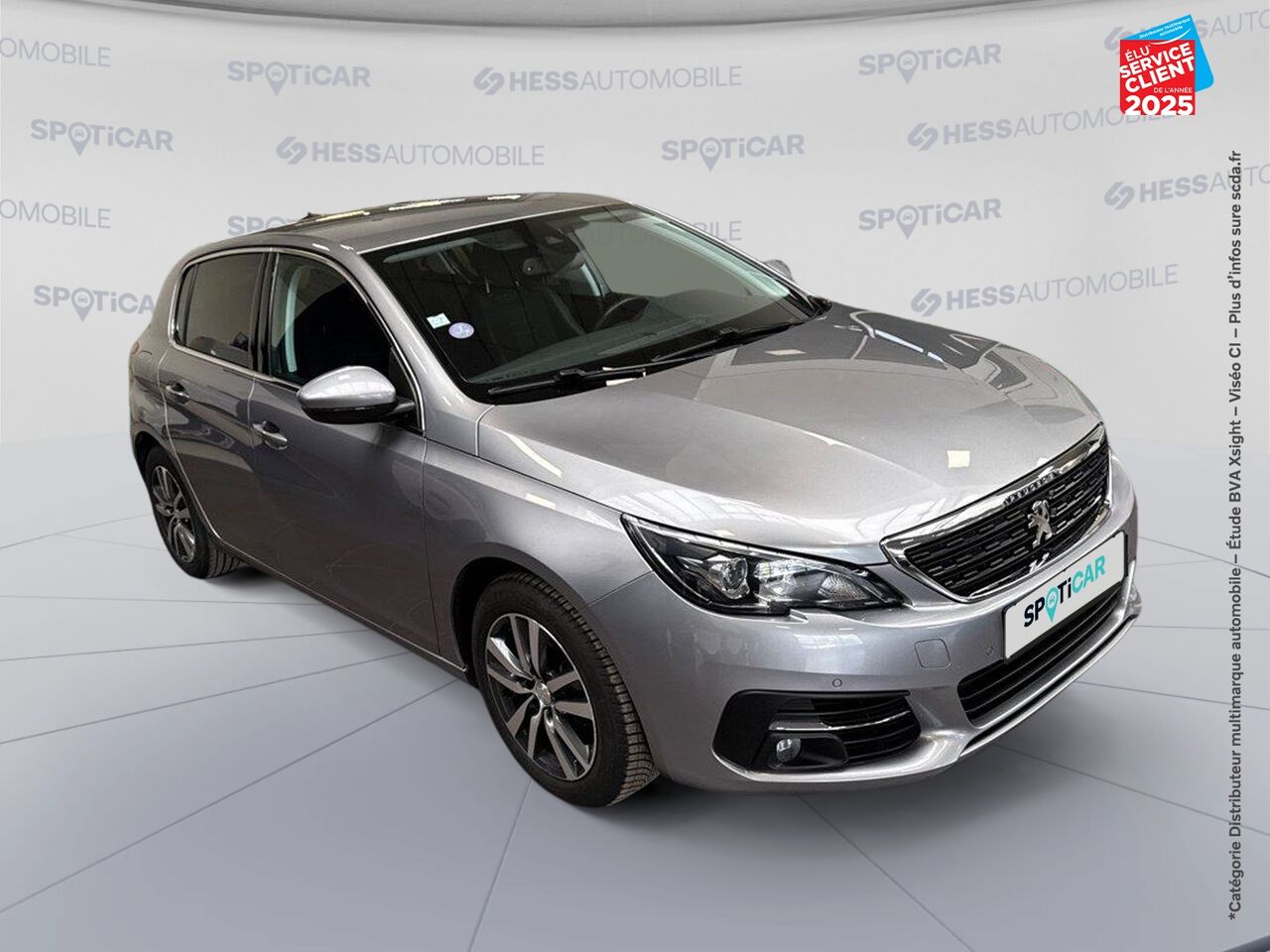 Véhicule d'occasion PEUGEOT 308 1.2 PURETECH 130CH E6.3 S/S ALLURE BUSINESS GPS chez Nissan Haguenau