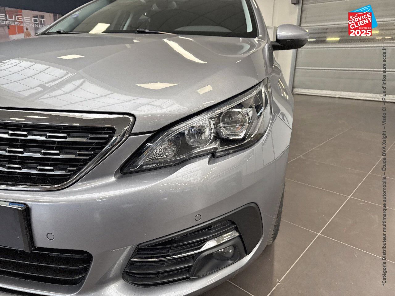 Véhicule d'occasion PEUGEOT 308 1.2 PURETECH 130CH E6.3 S/S ALLURE BUSINESS GPS chez Nissan Haguenau