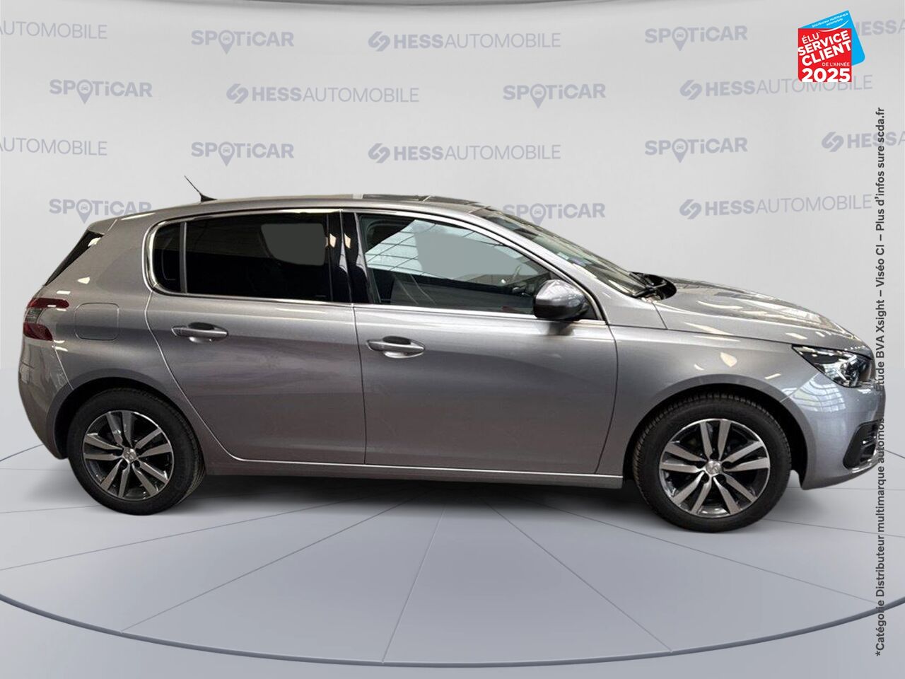 Véhicule d'occasion PEUGEOT 308 1.2 PURETECH 130CH E6.3 S/S ALLURE BUSINESS GPS chez Nissan Haguenau