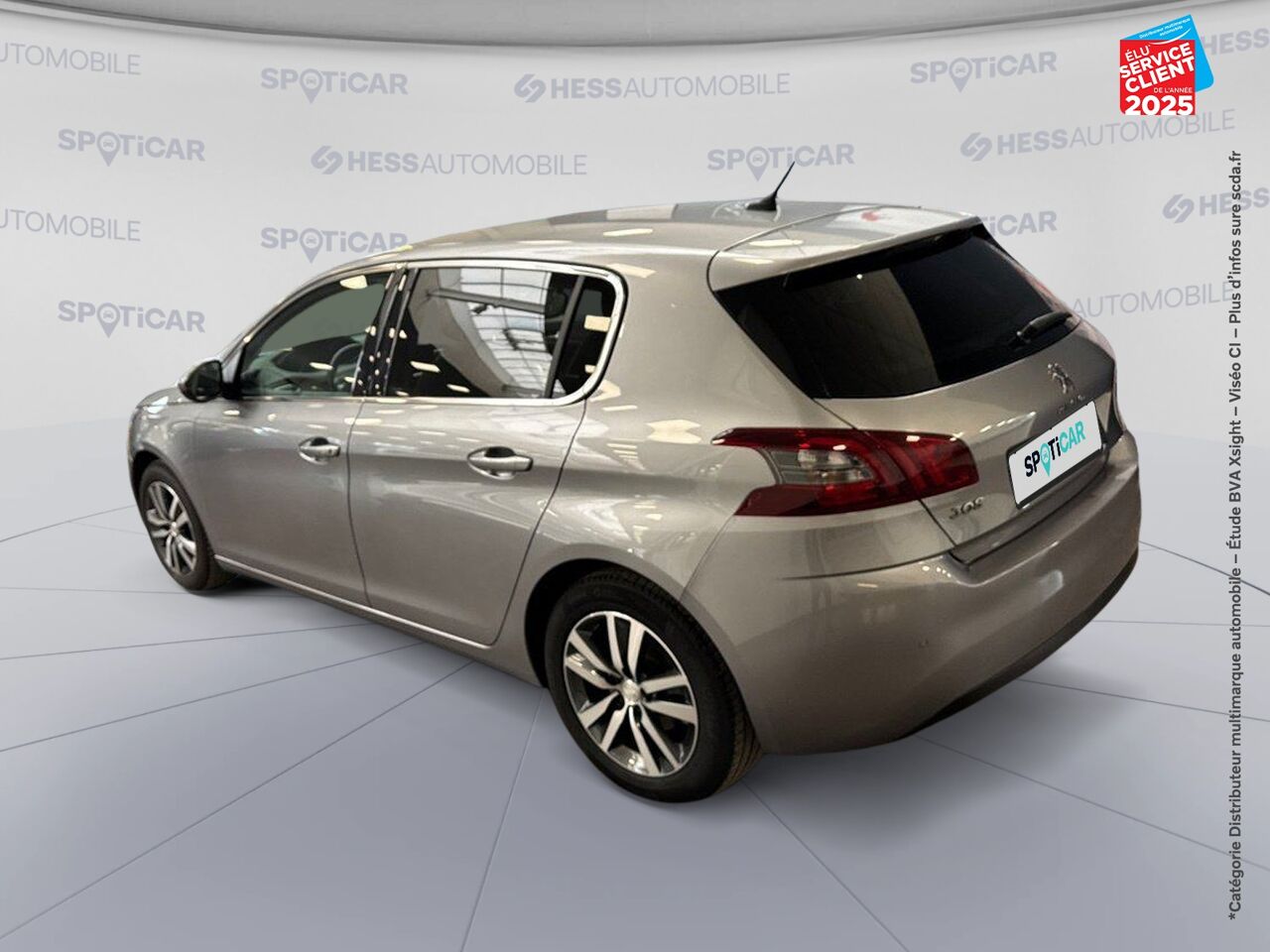 Véhicule d'occasion PEUGEOT 308 1.2 PURETECH 130CH E6.3 S/S ALLURE BUSINESS GPS chez Nissan Haguenau