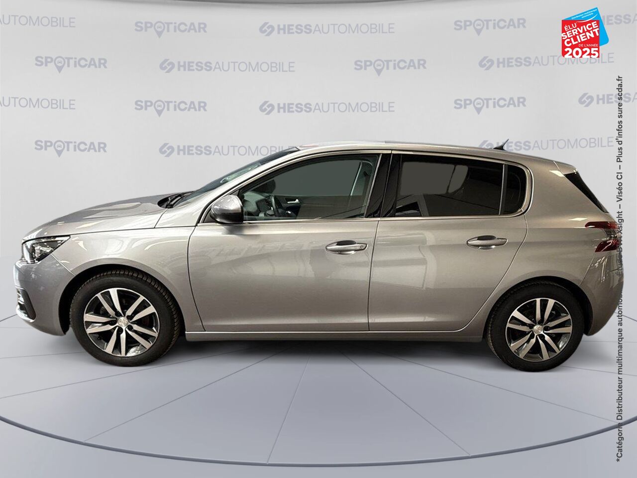 Véhicule d'occasion PEUGEOT 308 1.2 PURETECH 130CH E6.3 S/S ALLURE BUSINESS GPS chez Nissan Haguenau
