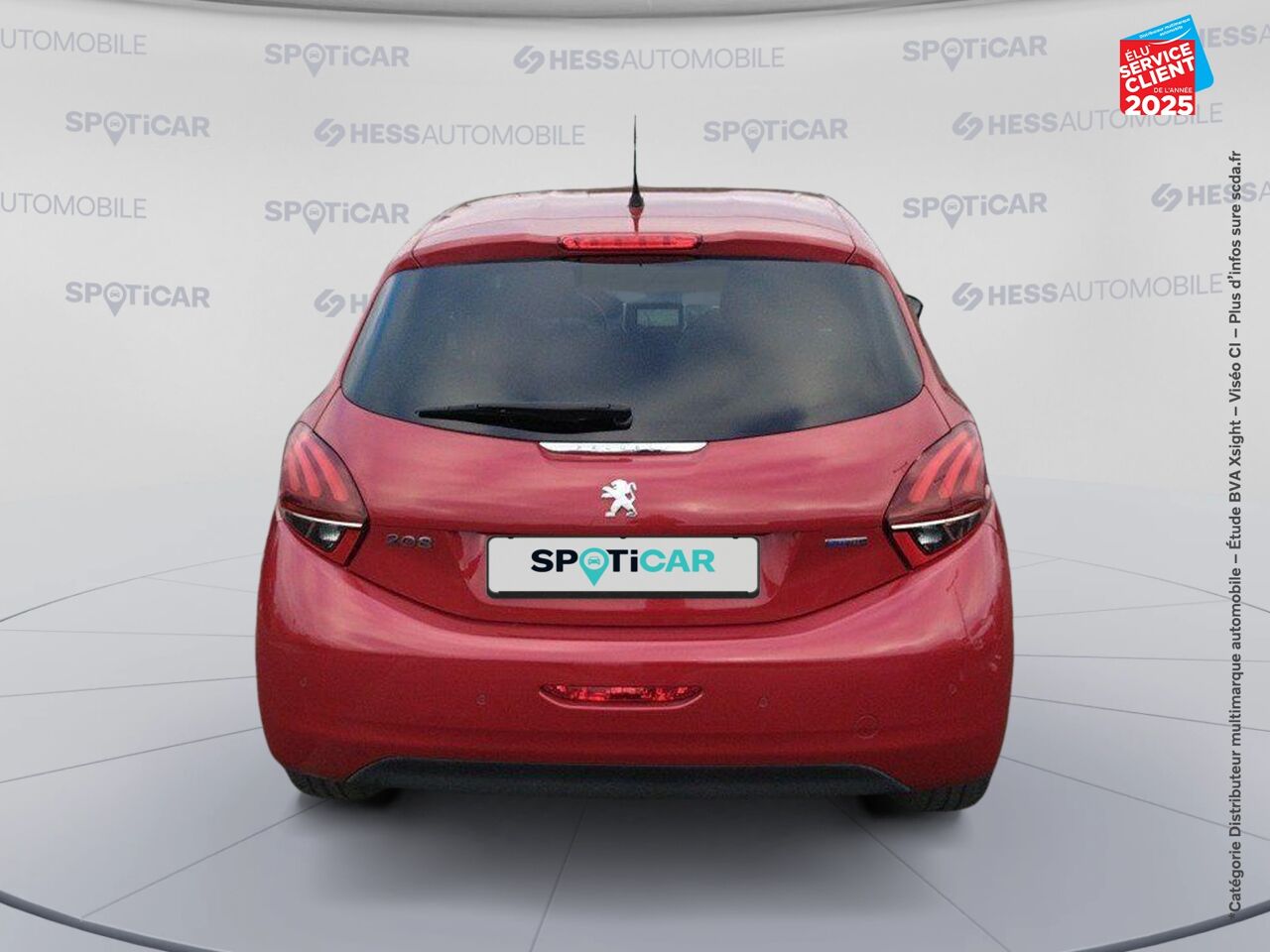 Véhicule d'occasion PEUGEOT 208 1.2 PURETECH 82CH STYLE 5P chez Renault Saint-Louis