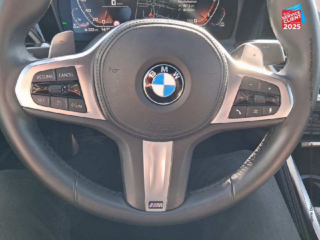 Véhicule d'occasion BMW SERIE 4 COUPE M440DA XDRIVE 340CH SIEGES CHAUF GPS CAMERA CARPLAY chez BMW Pontarlier