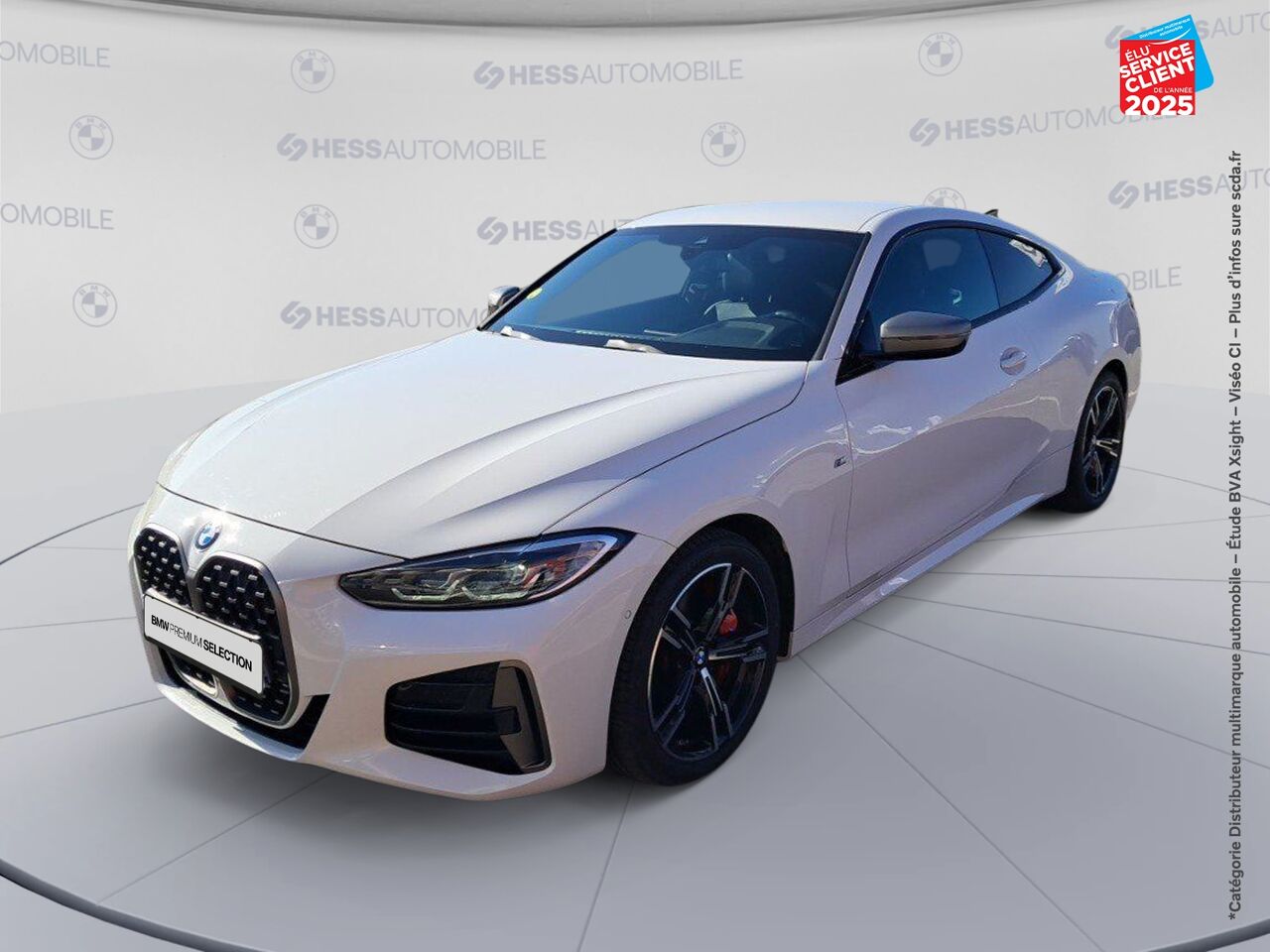 Véhicule d'occasion BMW SERIE 4 COUPE M440DA XDRIVE 340CH SIEGES CHAUF GPS CAMERA CARPLAY chez BMW Pontarlier