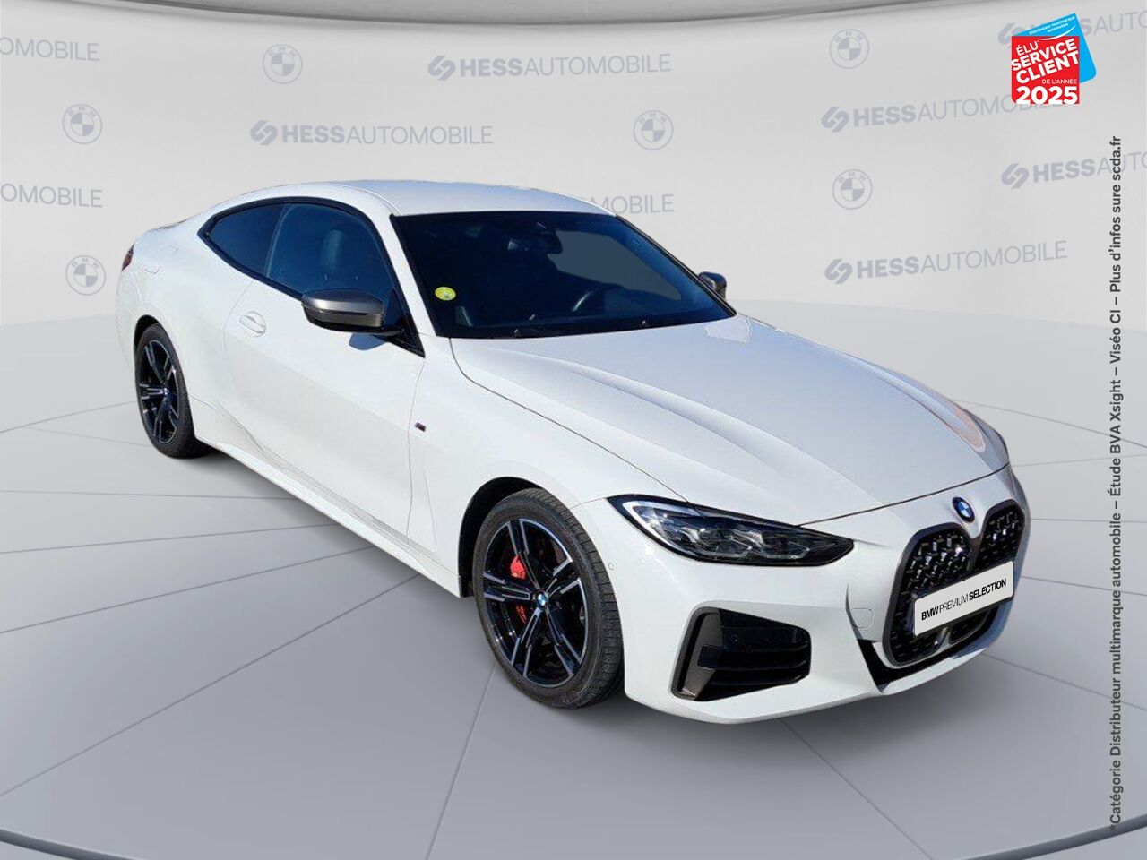 Véhicule d'occasion BMW SERIE 4 COUPE M440DA XDRIVE 340CH SIEGES CHAUF GPS CAMERA CARPLAY chez BMW Pontarlier