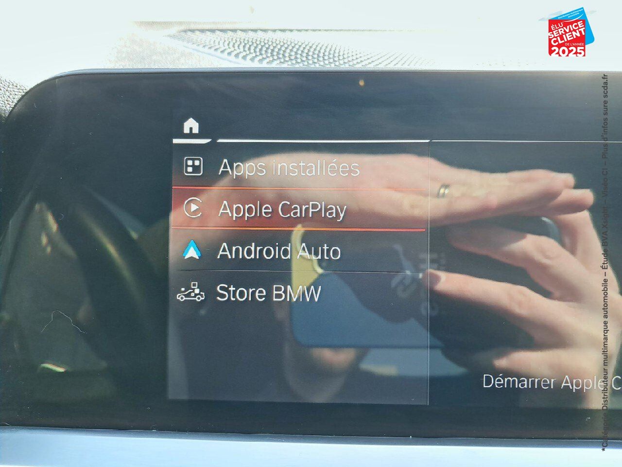 Véhicule d'occasion BMW SERIE 4 COUPE M440DA XDRIVE 340CH SIEGES CHAUF GPS CAMERA CARPLAY chez BMW Pontarlier