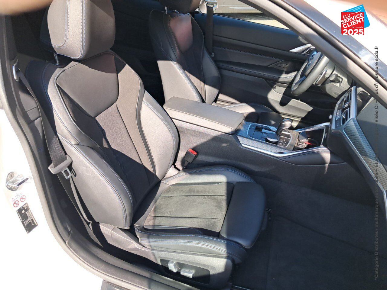 Véhicule d'occasion BMW SERIE 4 COUPE M440DA XDRIVE 340CH SIEGES CHAUF GPS CAMERA CARPLAY chez BMW Pontarlier