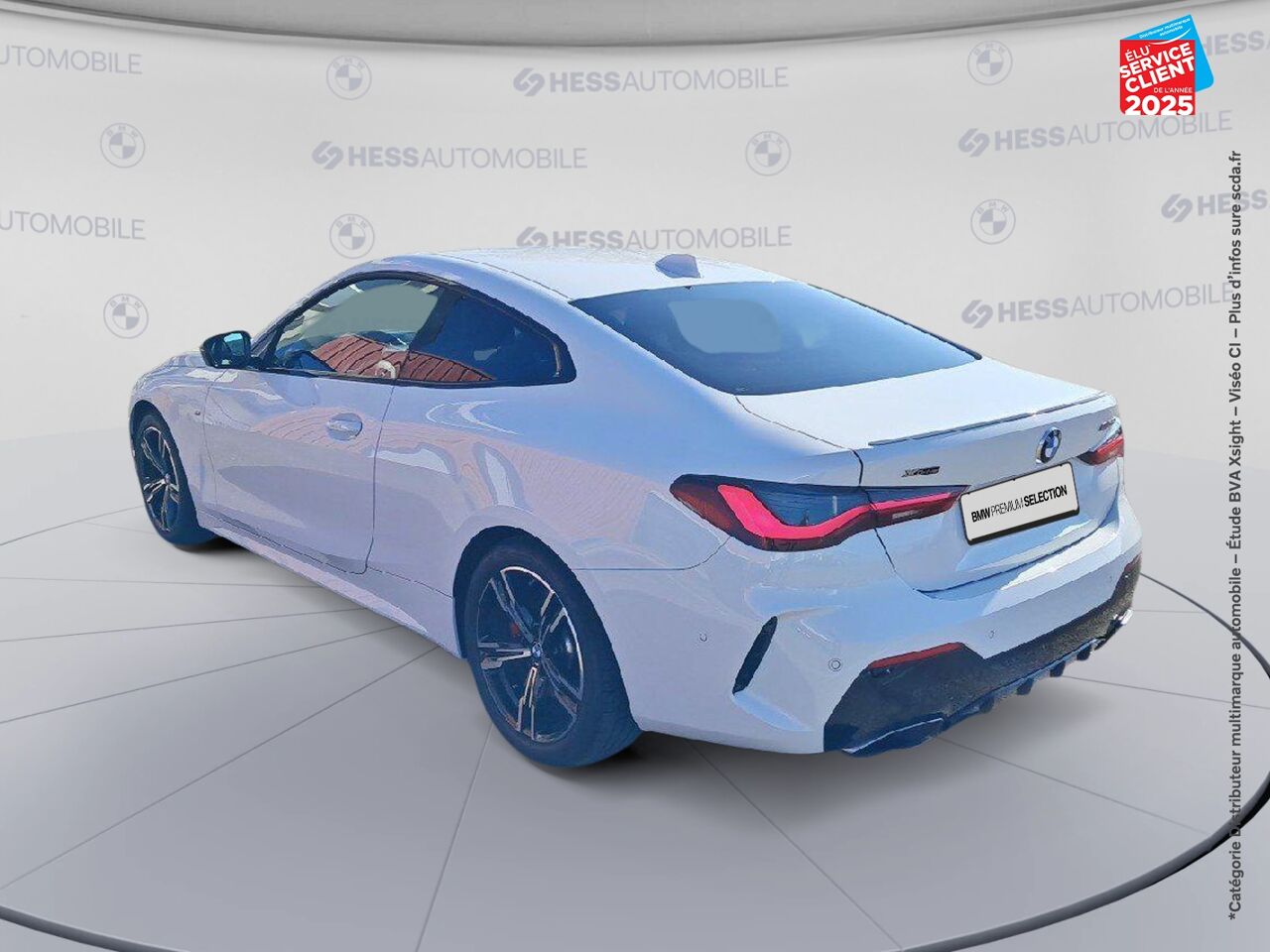 Véhicule d'occasion BMW SERIE 4 COUPE M440DA XDRIVE 340CH SIEGES CHAUF GPS CAMERA CARPLAY chez BMW Pontarlier