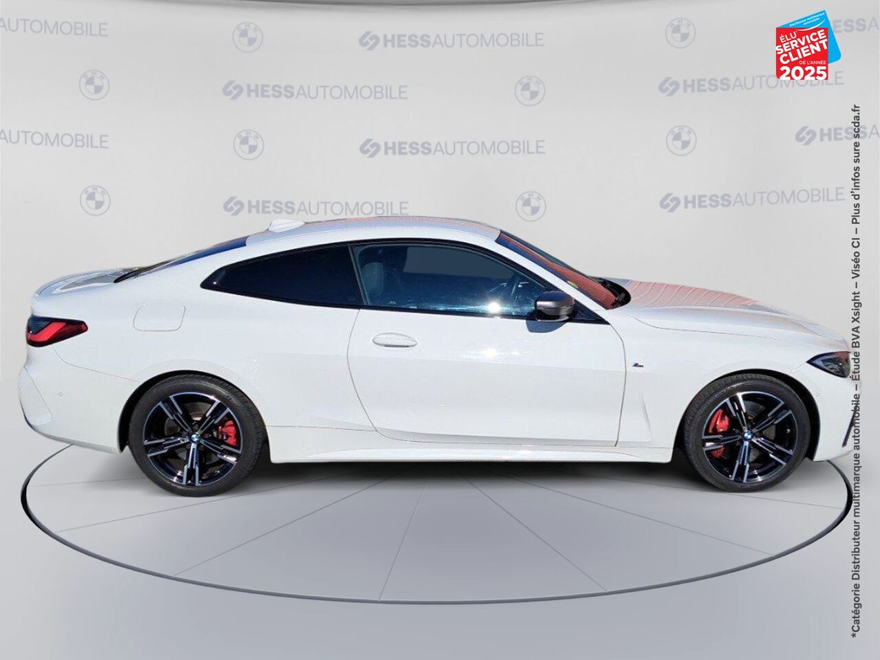 Véhicule d'occasion BMW SERIE 4 COUPE M440DA XDRIVE 340CH SIEGES CHAUF GPS CAMERA CARPLAY chez BMW Pontarlier