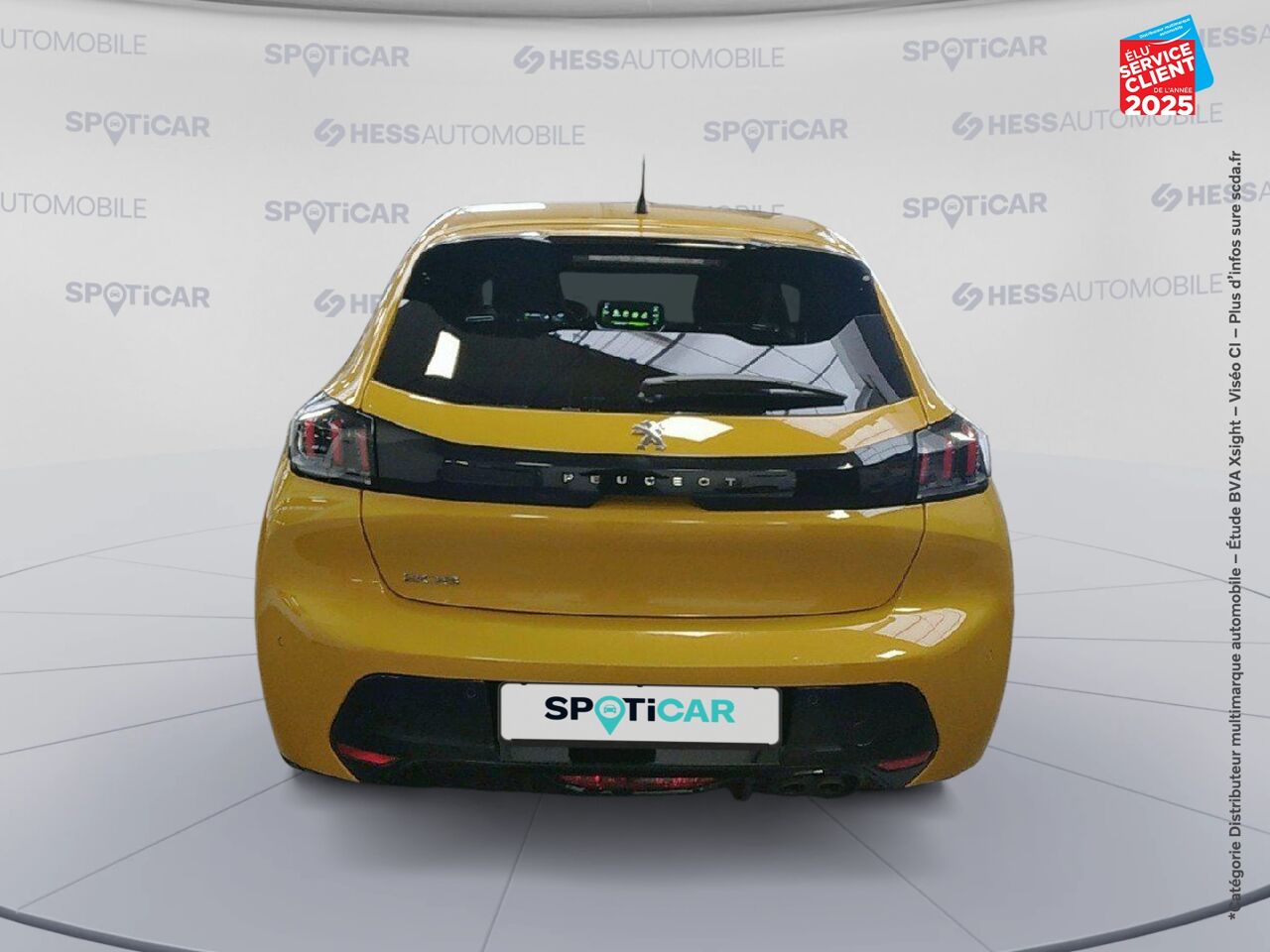 Véhicule d'occasion PEUGEOT 208 1.2 PURETECH 130CH SS ALLURE PACK EAT8 chez Opel Verdun
