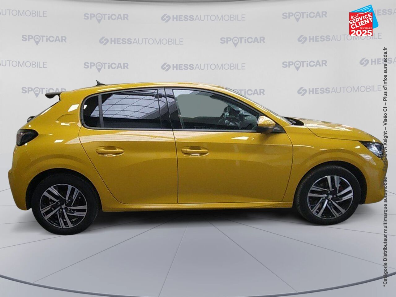 Véhicule d'occasion PEUGEOT 208 1.2 PURETECH 130CH SS ALLURE PACK EAT8 chez Opel Verdun