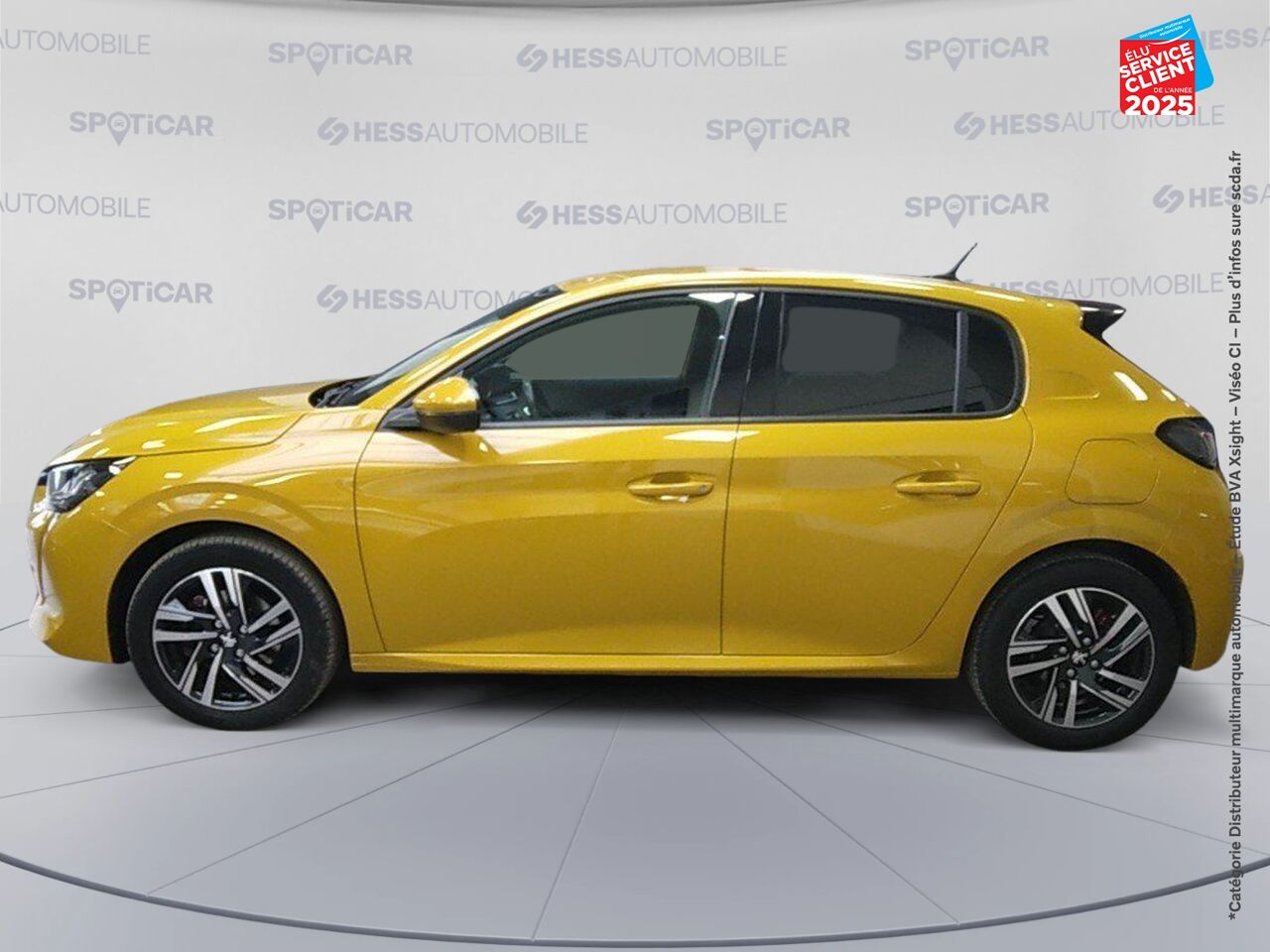 Véhicule d'occasion PEUGEOT 208 1.2 PURETECH 130CH SS ALLURE PACK EAT8 chez Opel Verdun