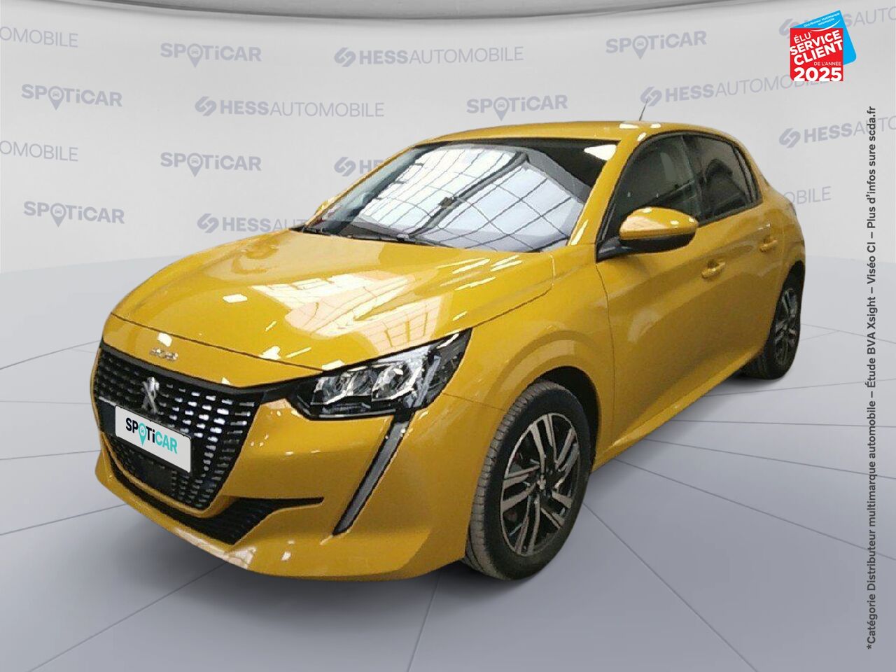 Véhicule d'occasion PEUGEOT 208 1.2 PURETECH 130CH SS ALLURE PACK EAT8 chez Opel Verdun
