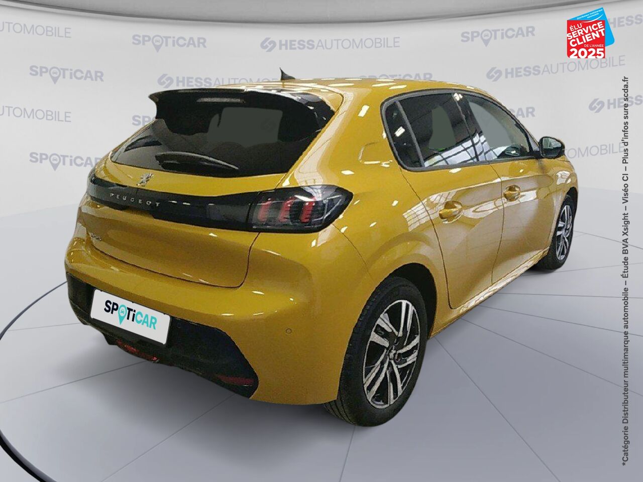 Véhicule d'occasion PEUGEOT 208 1.2 PURETECH 130CH SS ALLURE PACK EAT8 chez Opel Verdun