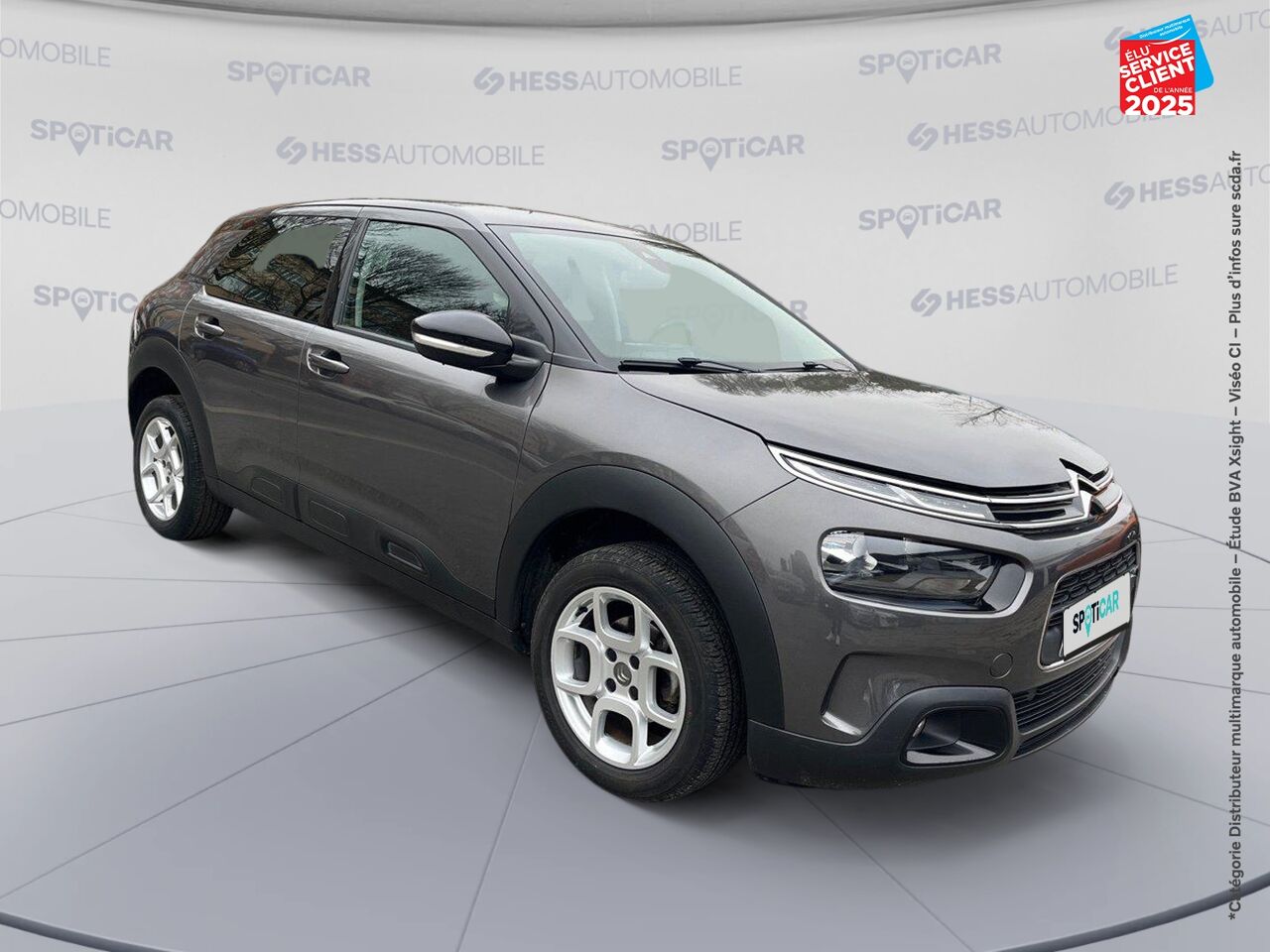 Véhicule d'occasion CITROEN C4 CACTUS PURETECH 110CH SS FEEL BUSINESS E6.D-TEMP chez Hyundai Chalons
