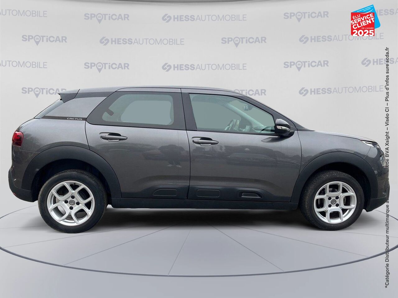 Véhicule d'occasion CITROEN C4 CACTUS PURETECH 110CH SS FEEL BUSINESS E6.D-TEMP chez Hyundai Chalons