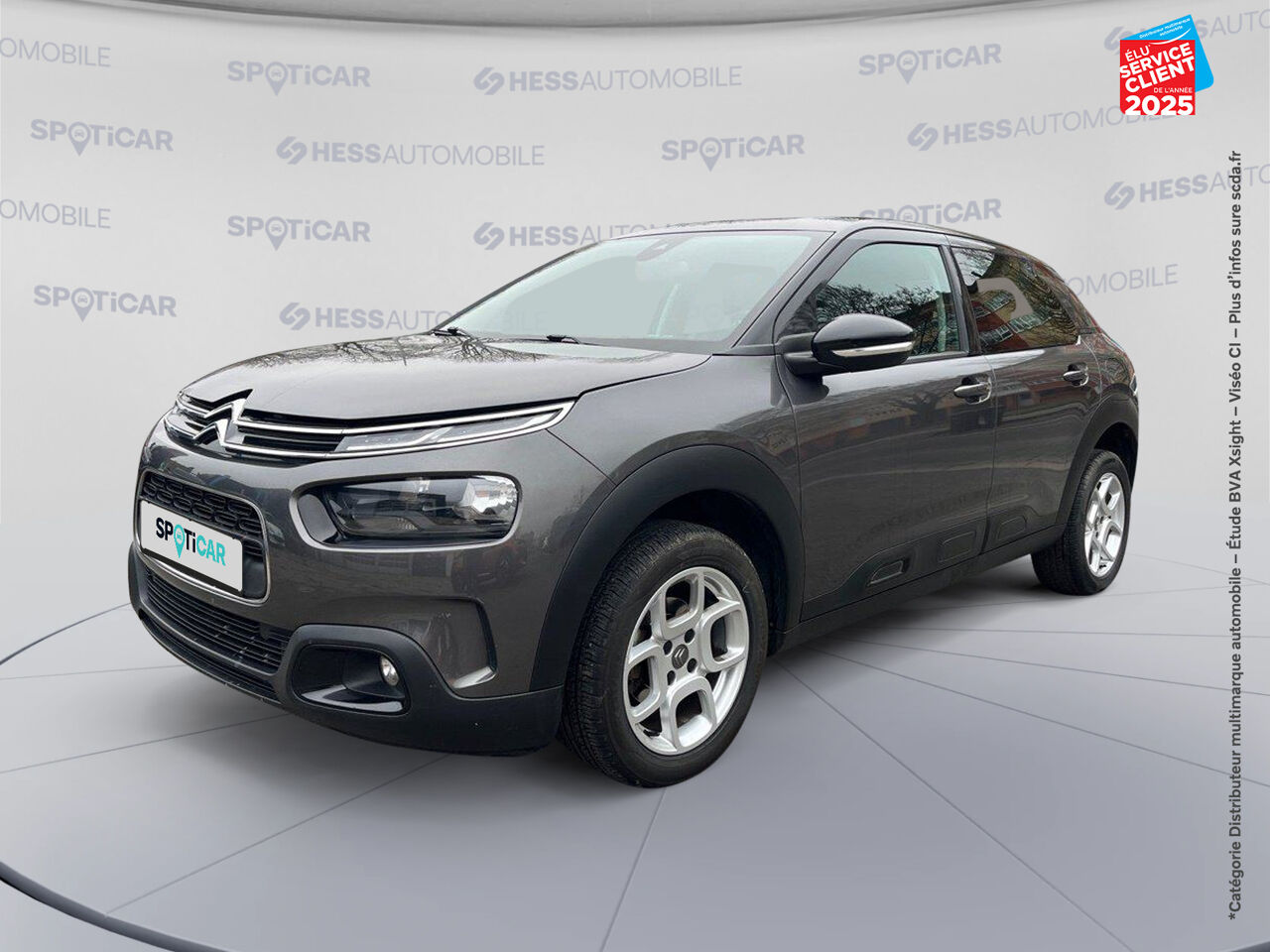 Véhicule d'occasion CITROEN C4 CACTUS PURETECH 110CH SS FEEL BUSINESS E6.D-TEMP chez Hyundai Chalons