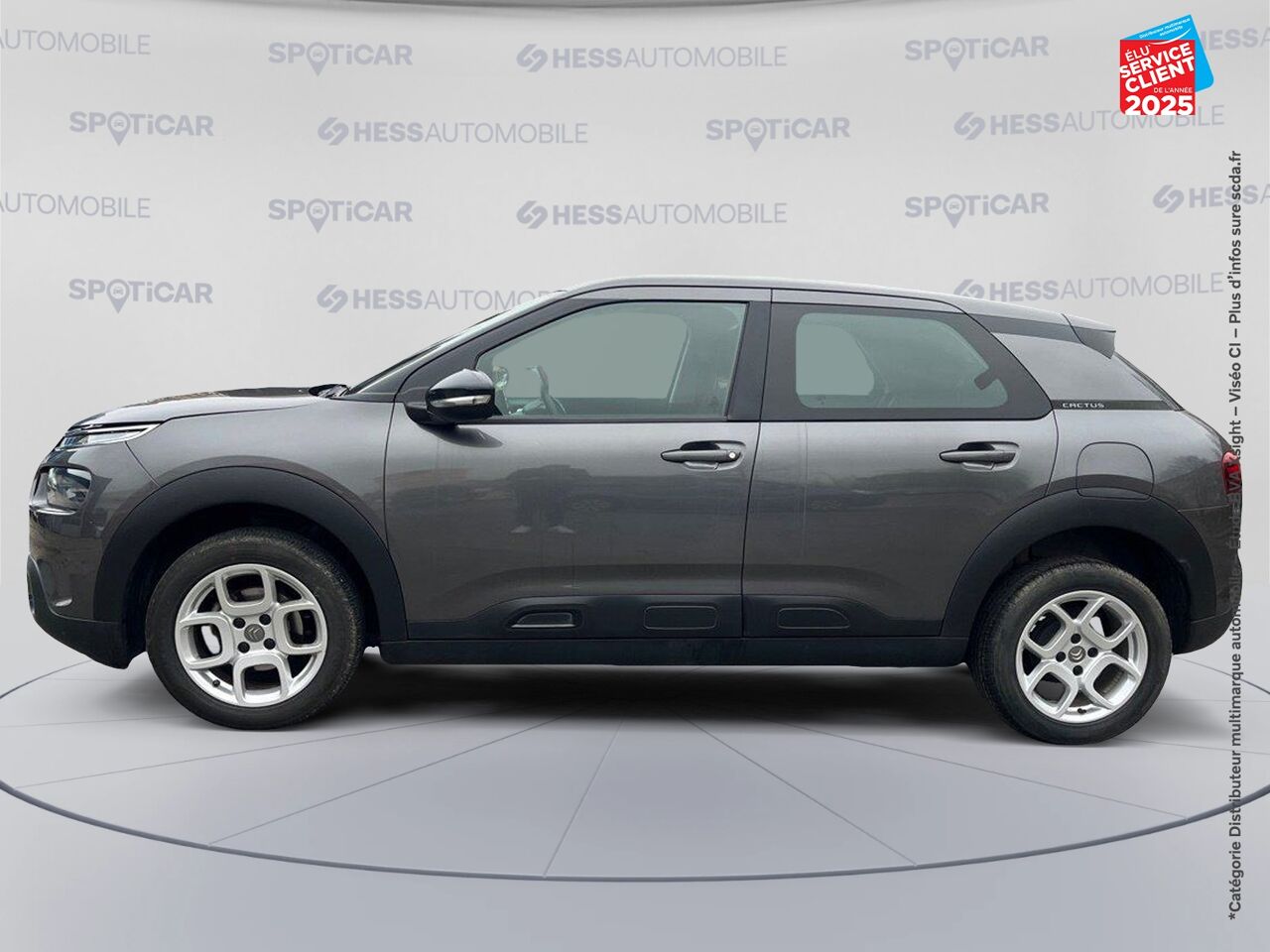 Véhicule d'occasion CITROEN C4 CACTUS PURETECH 110CH SS FEEL BUSINESS E6.D-TEMP chez Hyundai Chalons
