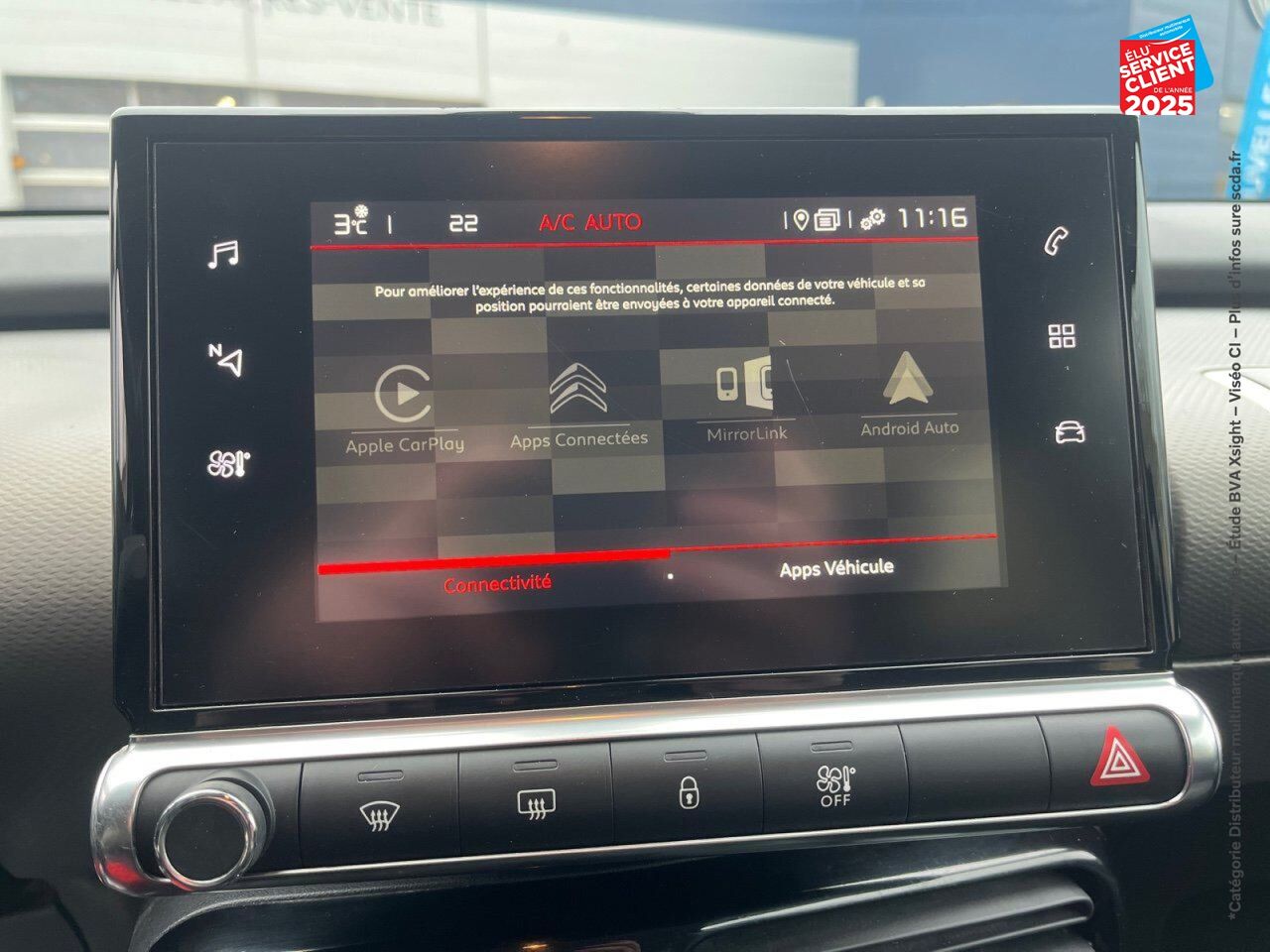 Véhicule d'occasion CITROEN C4 CACTUS PURETECH 110CH SS FEEL BUSINESS E6.D-TEMP chez Hyundai Chalons