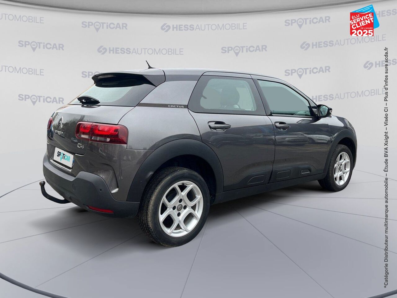 Véhicule d'occasion CITROEN C4 CACTUS PURETECH 110CH SS FEEL BUSINESS E6.D-TEMP chez Hyundai Chalons