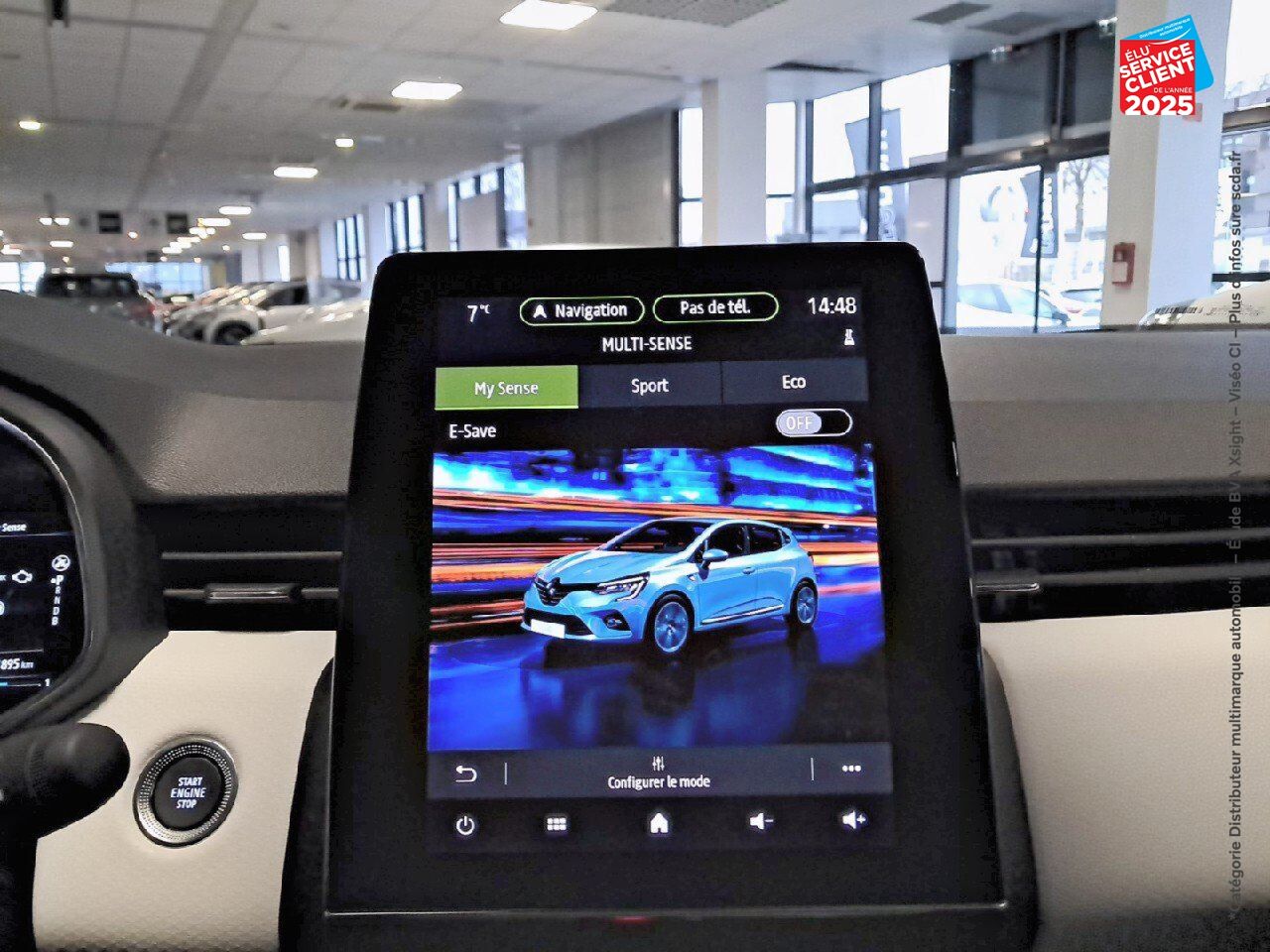 Véhicule d'occasion RENAULT CLIO 1.6 E-TECH HYBRIDE 145CH TECHNO chez Hyundai Chalons