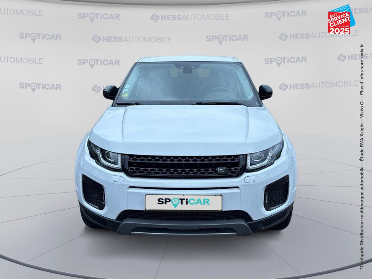 Véhicule d'occasion LAND-ROVER RANGE ROVER EVOQUE 2.0 TD4 150 SE 4X4 BVA MARK VI SIEGES CHAUF/CUIR GPS CAMERA ATTELAGE chez Volvo Epernay