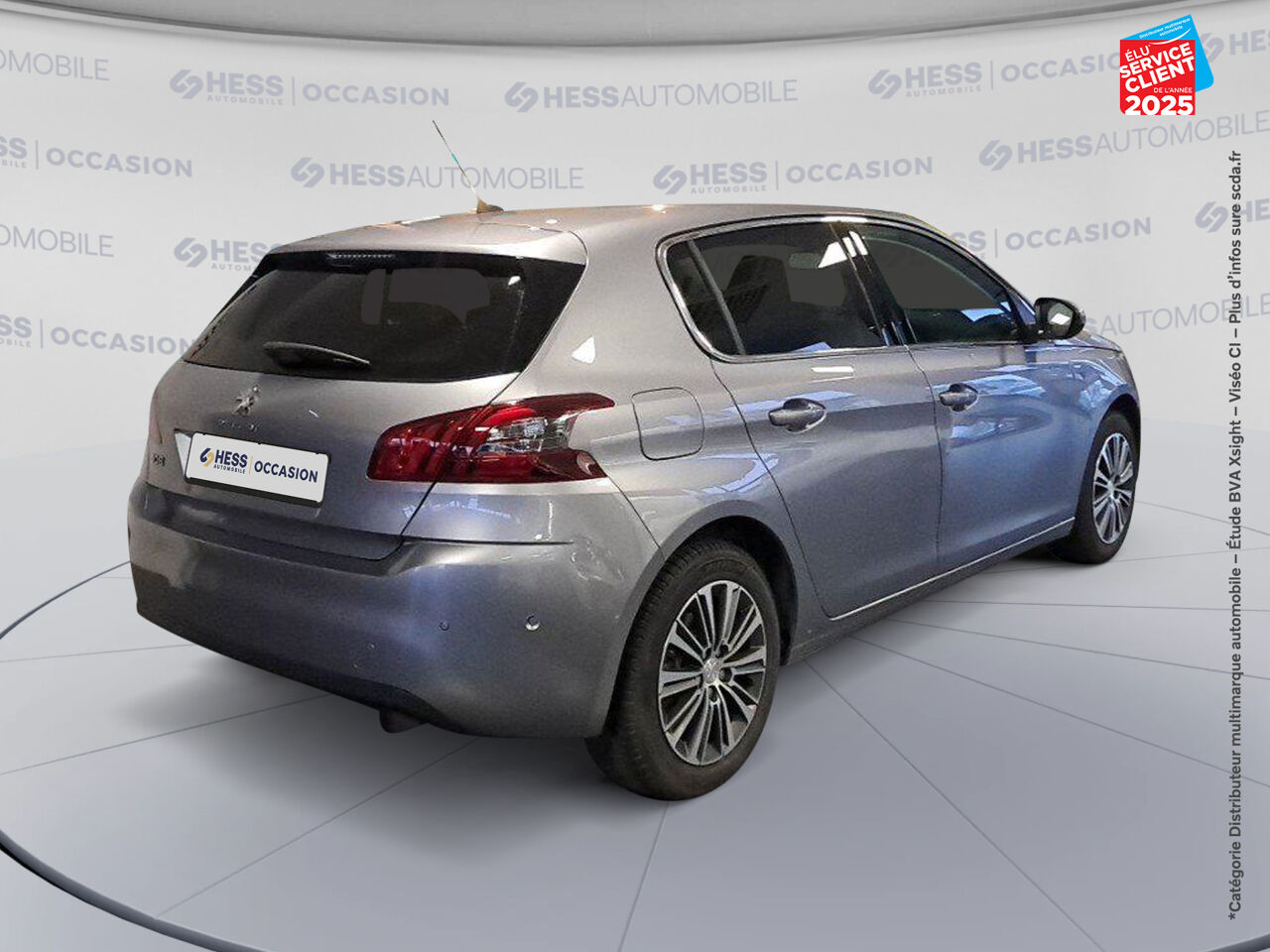 Véhicule d'occasion PEUGEOT 308 1.2 PURETECH 130CH S/S ROADTRIP EAT8 GPS CAMERA CARPLAY chez Opel Thionville