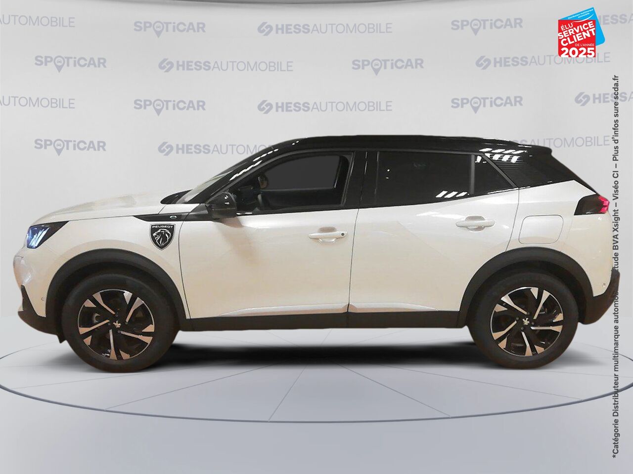 Véhicule d'occasion PEUGEOT 2008 E-136CH GT chez Hyundai Strasbourg