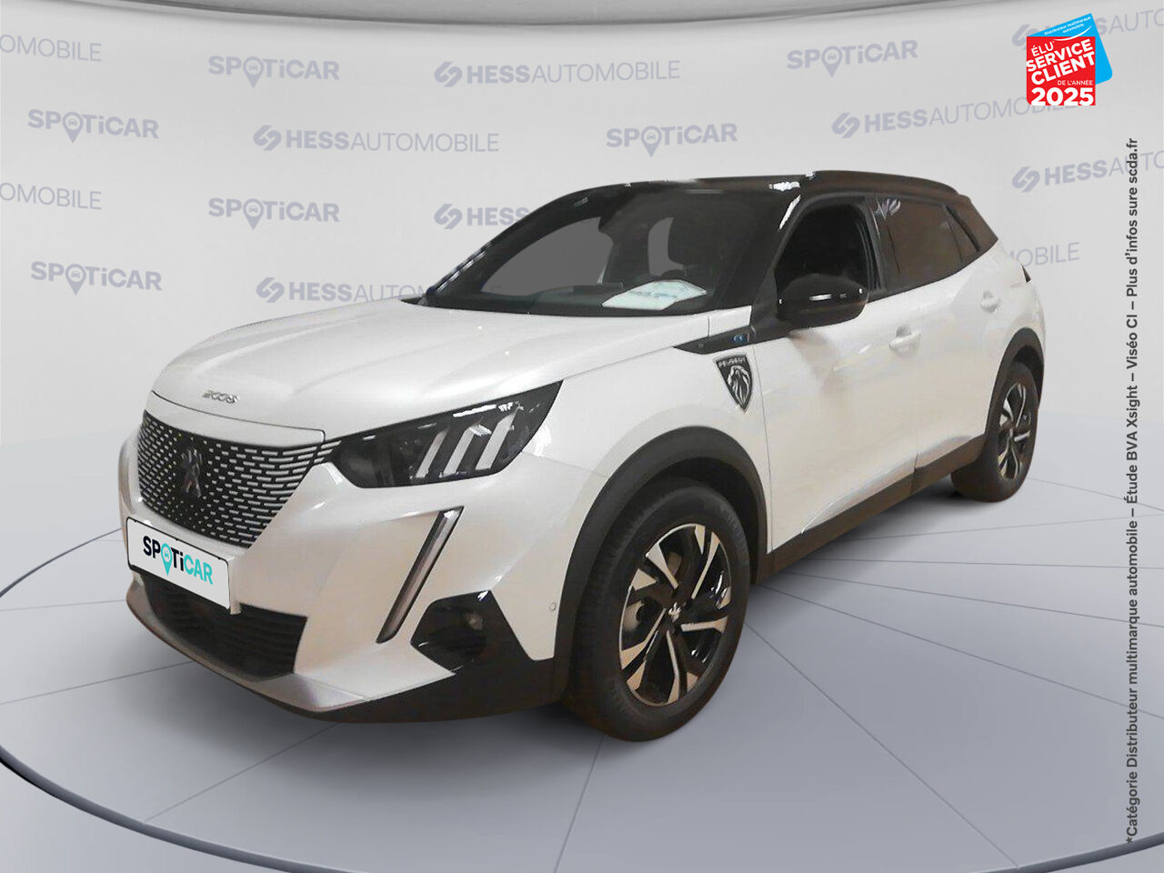 Véhicule d'occasion PEUGEOT 2008 E-136CH GT chez Hyundai Strasbourg