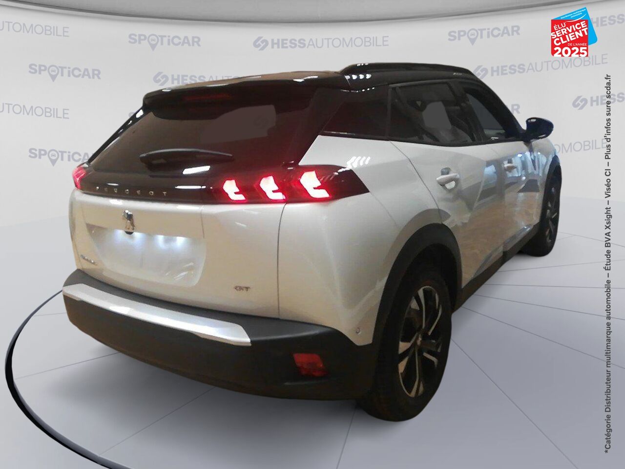Véhicule d'occasion PEUGEOT 2008 E-136CH GT chez Hyundai Strasbourg