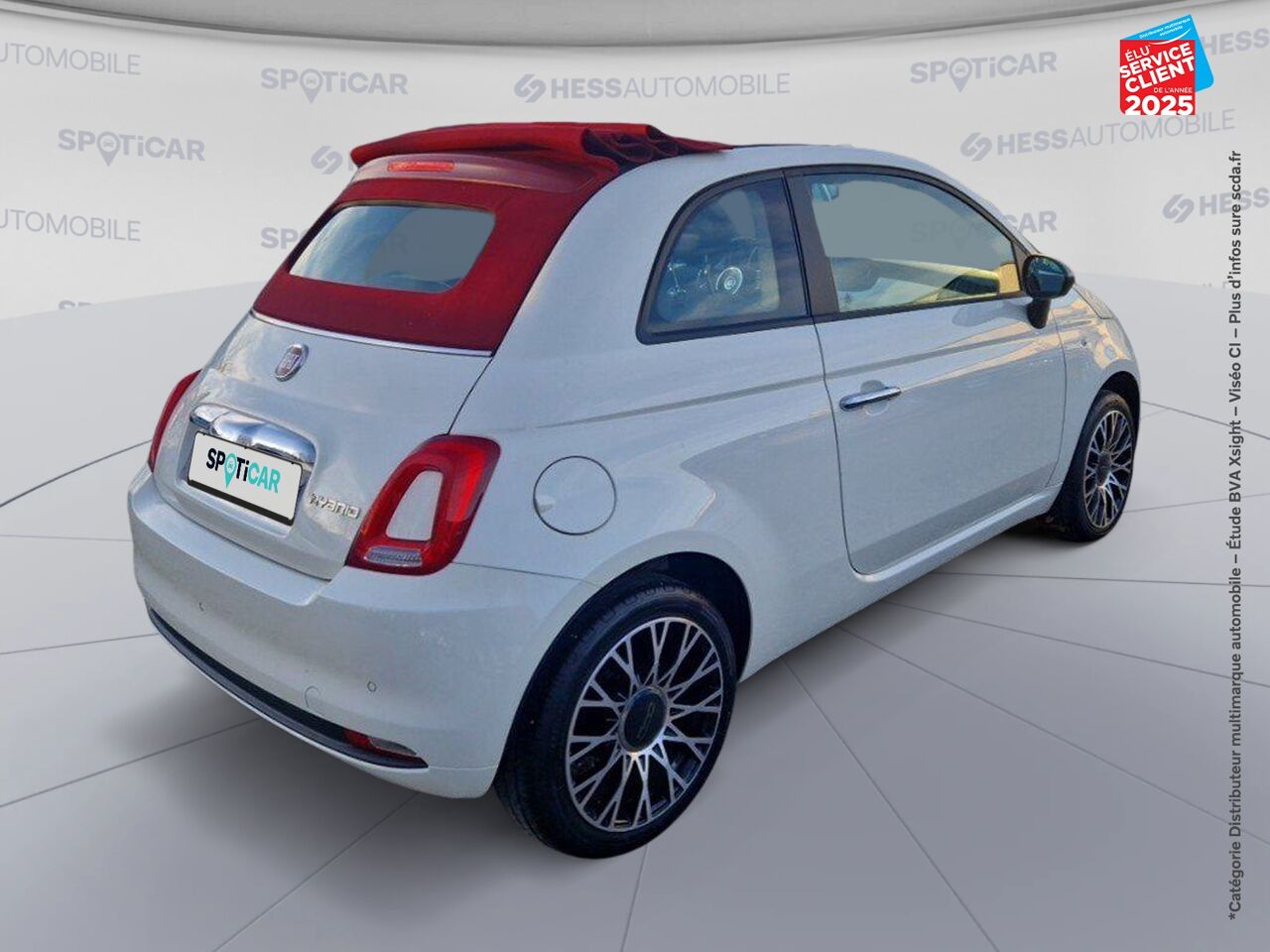 Véhicule d'occasion FIAT 500C 1.0 70CH BSG S/S RADAR AR chez Fiat 500 occasion