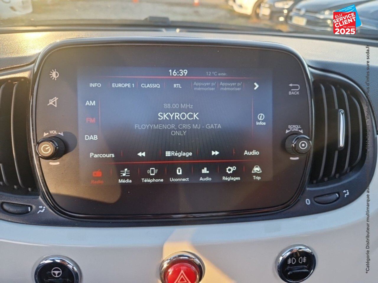 Véhicule d'occasion FIAT 500C 1.0 70CH BSG S/S RADAR AR chez Fiat 500 occasion