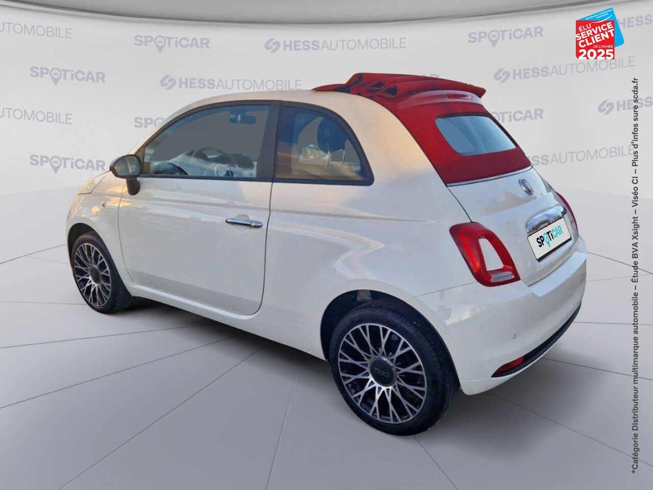 Véhicule d'occasion FIAT 500C 1.0 70CH BSG S/S RADAR AR chez Fiat 500 occasion