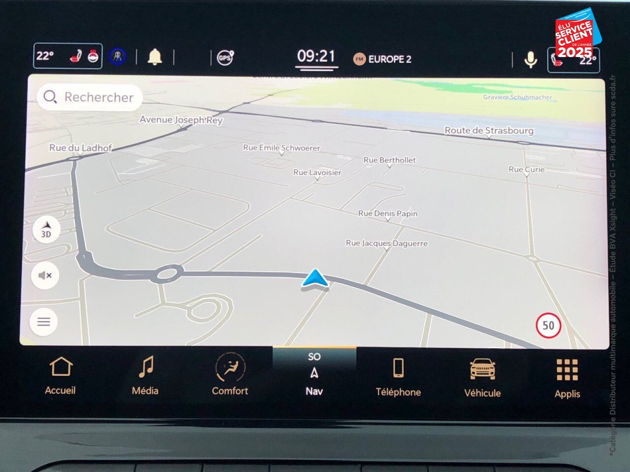 Véhicule d'occasion JEEP COMPASS 1.3 TURBO T4 240CH PHEV 4XE TRAILHAWK AT6 EAWD GPS CARPLAY chez Hyundai Chalons