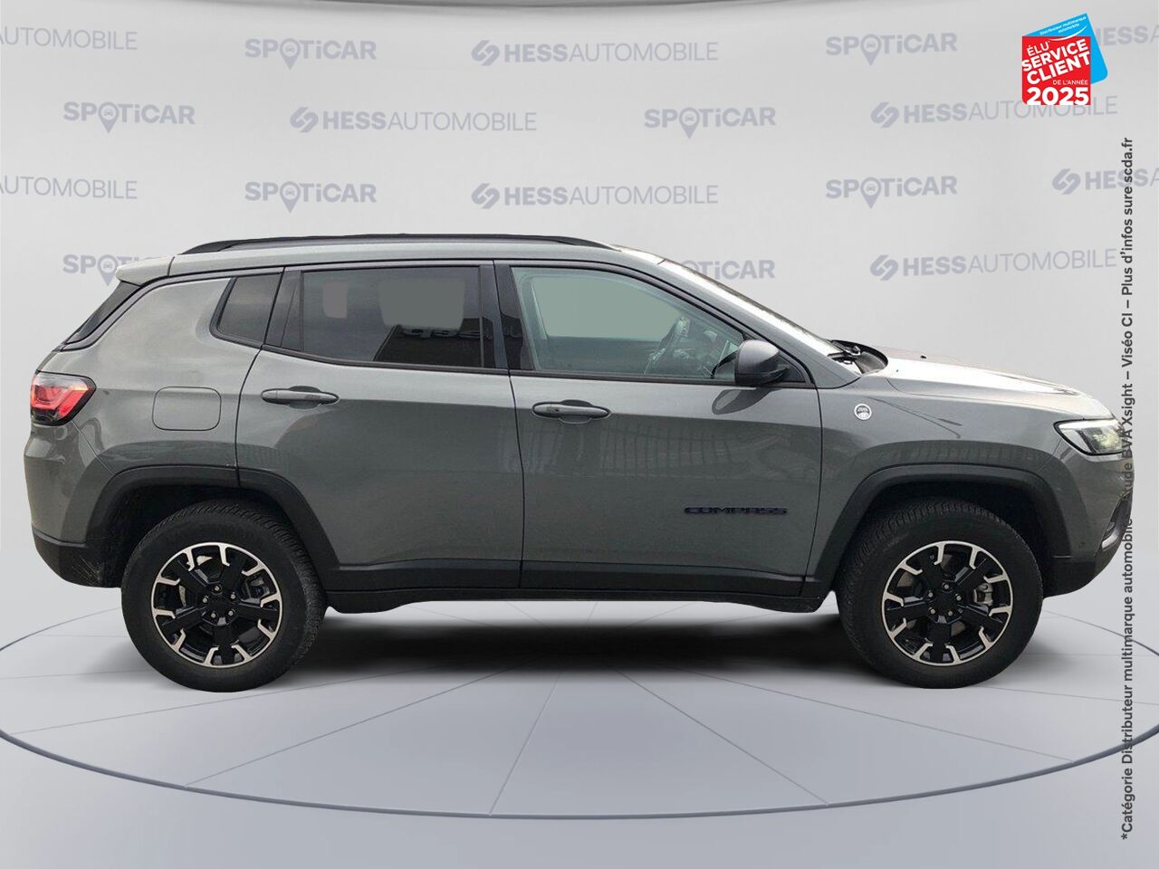 Véhicule d'occasion JEEP COMPASS 1.3 TURBO T4 240CH PHEV 4XE TRAILHAWK AT6 EAWD GPS CARPLAY chez Hyundai Chalons