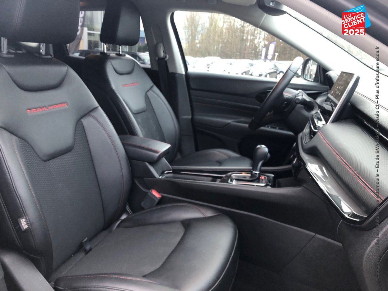 Véhicule d'occasion JEEP COMPASS 1.3 TURBO T4 240CH PHEV 4XE TRAILHAWK AT6 EAWD GPS CARPLAY chez Hyundai Chalons