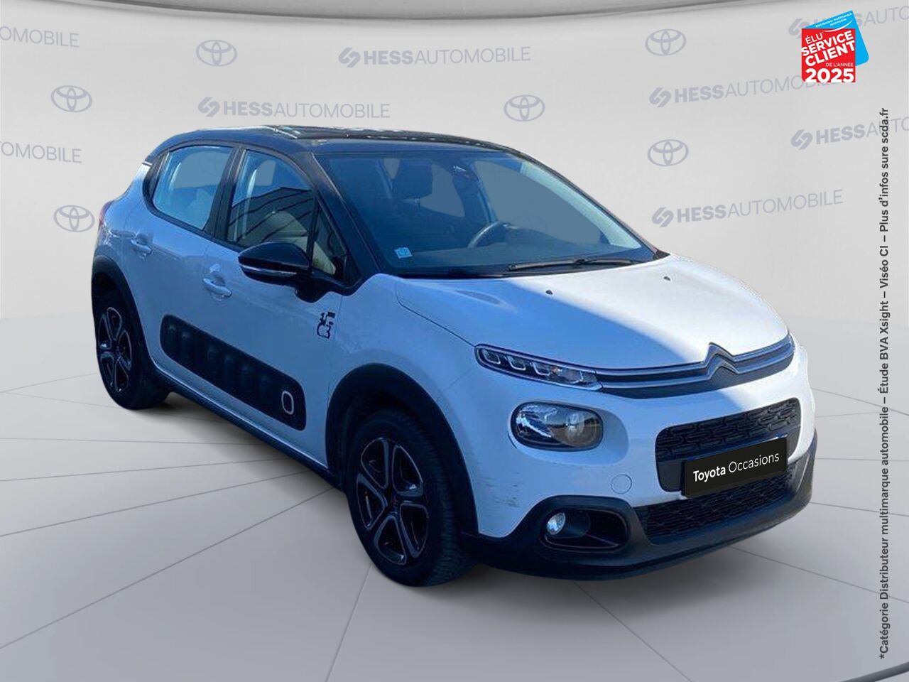 Véhicule d'occasion CITROEN C3 PURETECH 82CH GRAPHIC SS E6.D-TEMP chez Opel Verdun