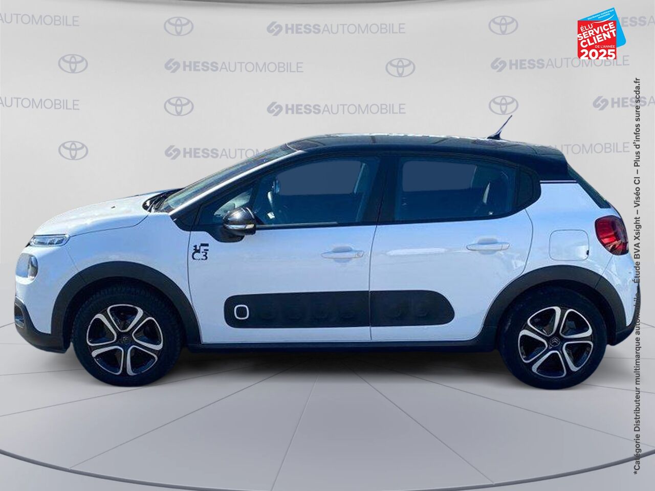 Véhicule d'occasion CITROEN C3 PURETECH 82CH GRAPHIC SS E6.D-TEMP chez Opel Verdun