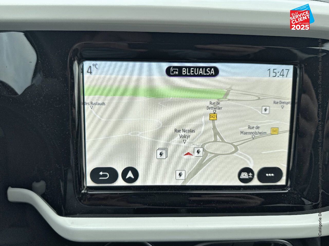 Véhicule d'occasion RENAULT TWINGO E-TECH ELECTRIC INTENS R80 ACHAT INTEGRAL - 21 GPS CAMERA chez Renault Colmar