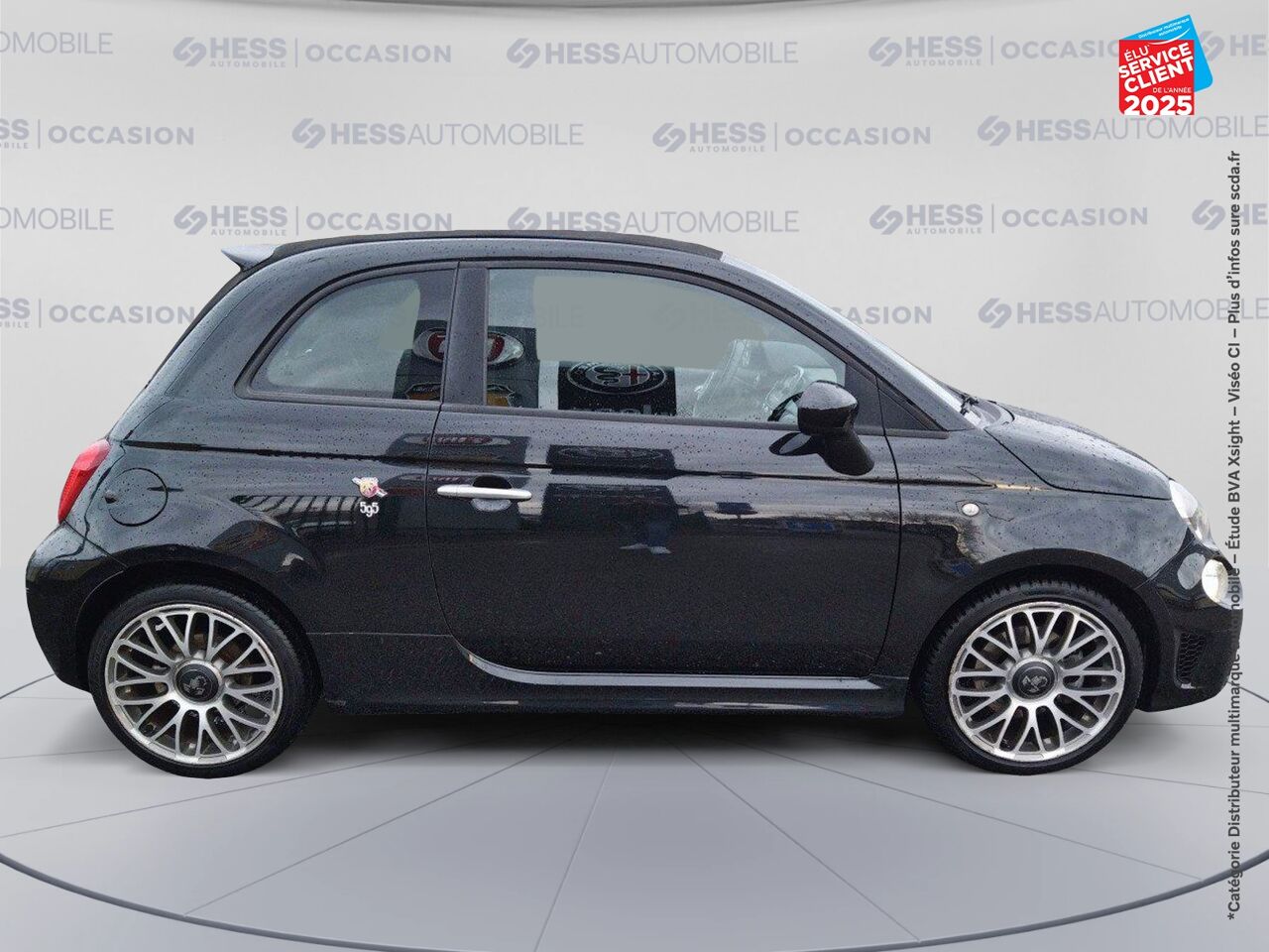Véhicule d'occasion ABARTH 500C 1.4 TURBO T-JET 145CH 595 MY17 chez BMW Pontarlier