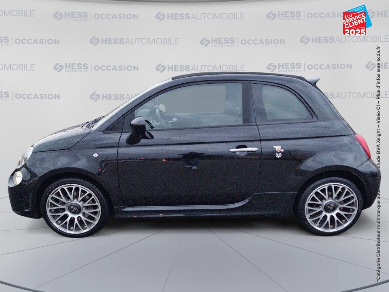 Véhicule d'occasion ABARTH 500C 1.4 TURBO T-JET 145CH 595 MY17 chez BMW Pontarlier