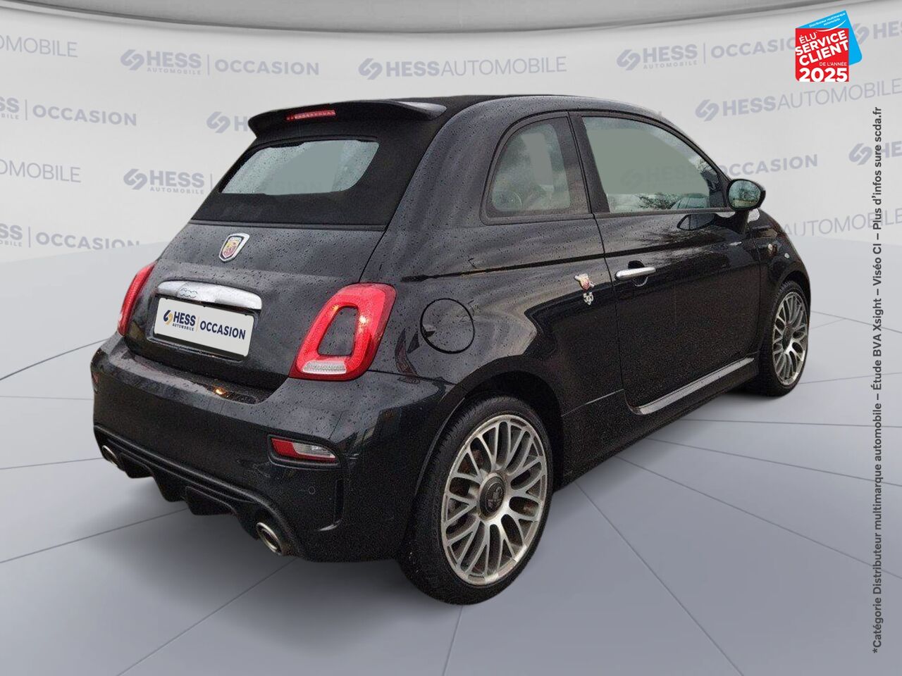 Véhicule d'occasion ABARTH 500C 1.4 TURBO T-JET 145CH 595 MY17 chez BMW Pontarlier