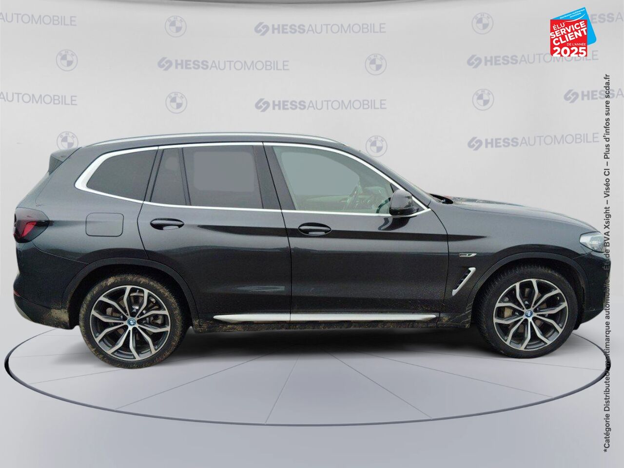Véhicule d'occasion BMW X3 XDRIVE30E 292CH XLINE TPANO SIEGES CHAUF/CUIR GPS CARPLAY chez BMW Besançon