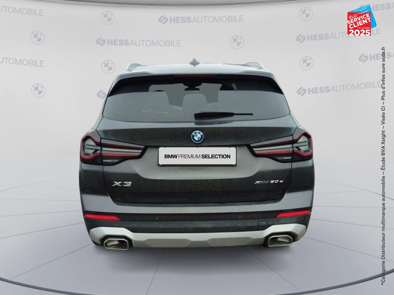 Véhicule d'occasion BMW X3 XDRIVE30E 292CH XLINE TPANO SIEGES CHAUF/CUIR GPS CARPLAY chez BMW Besançon