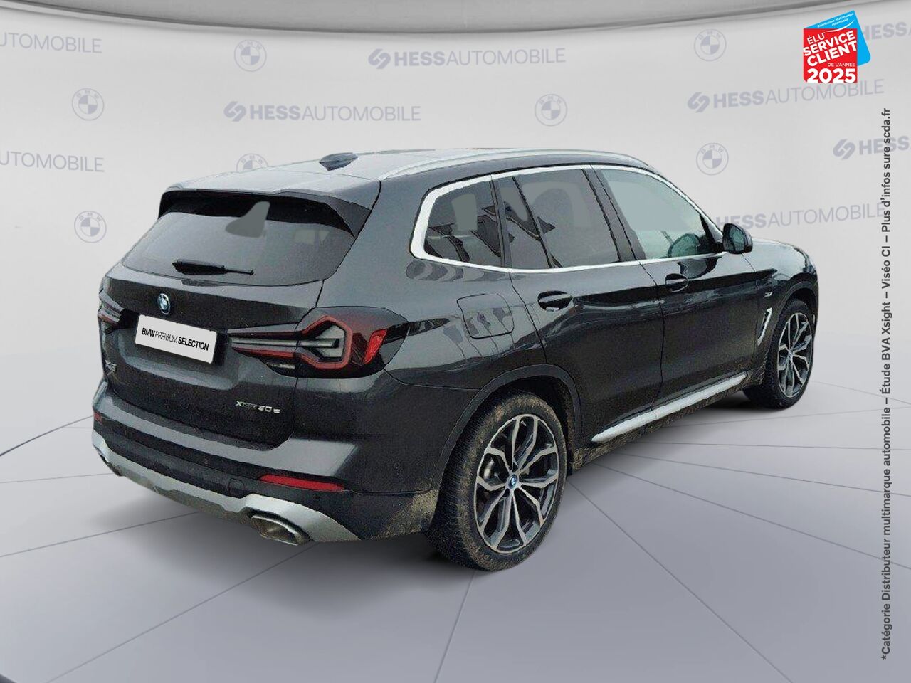 Véhicule d'occasion BMW X3 XDRIVE30E 292CH XLINE TPANO SIEGES CHAUF/CUIR GPS CARPLAY chez BMW Besançon
